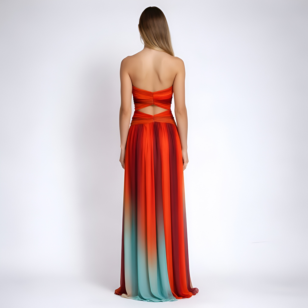 Evelyn - Robe chic à dégradé pour femme