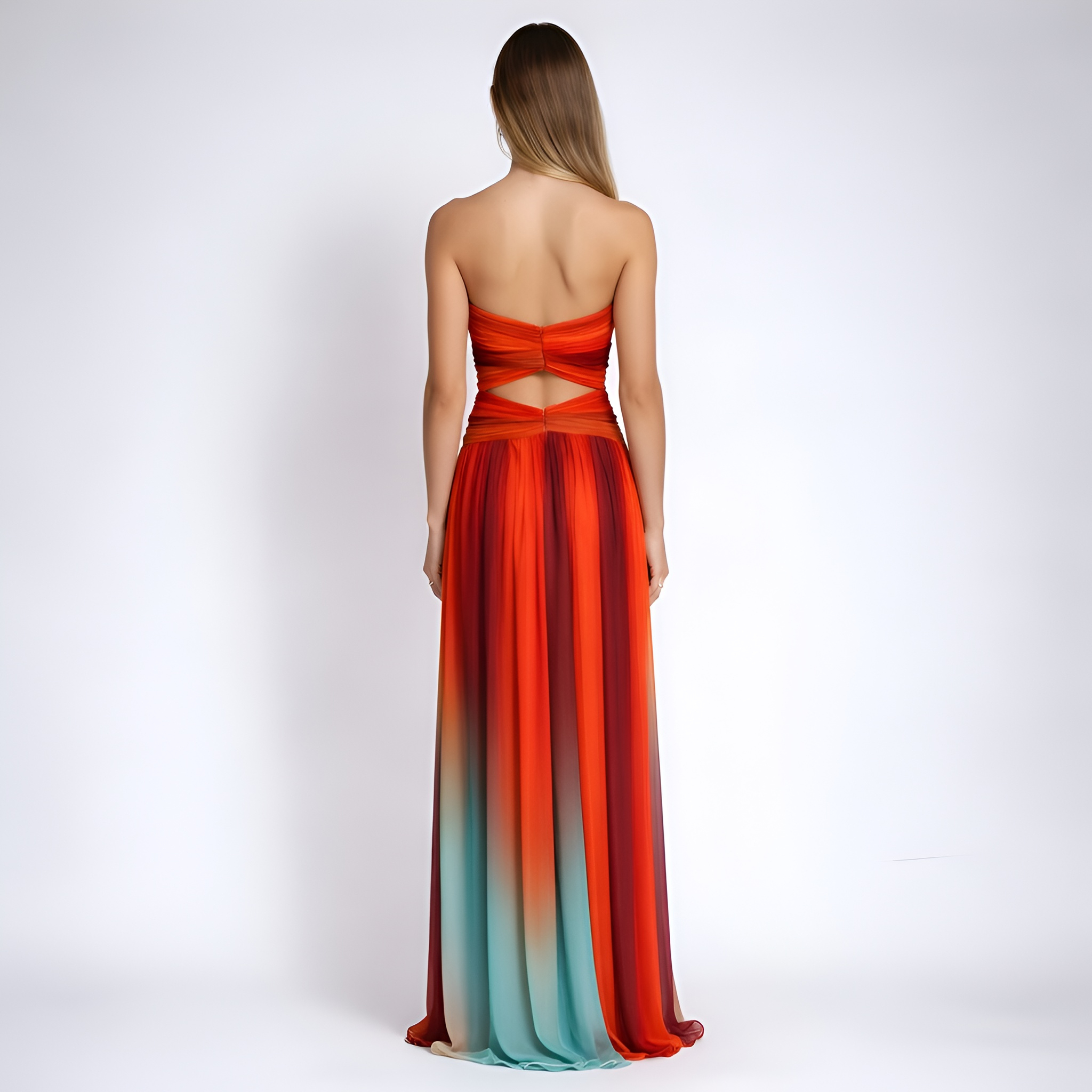 Evelyn - Robe chic à dégradé pour femme