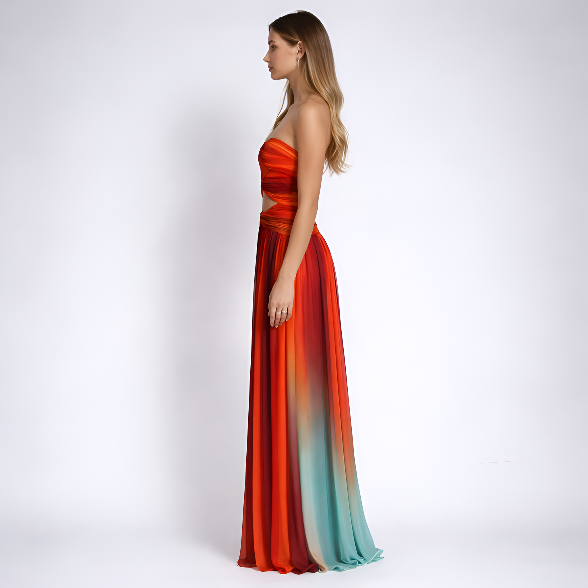Evelyn - Robe chic à dégradé pour femme