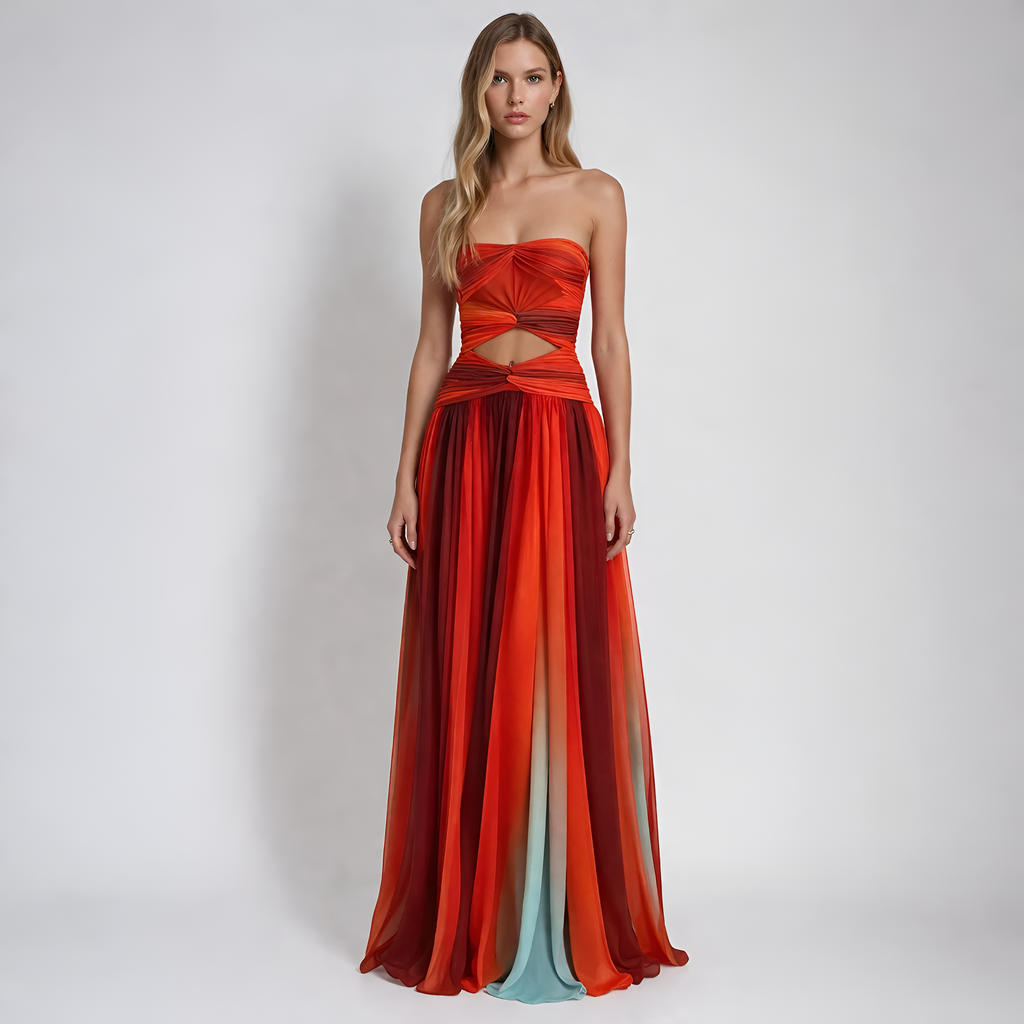 Evelyn - Robe chic à dégradé pour femme