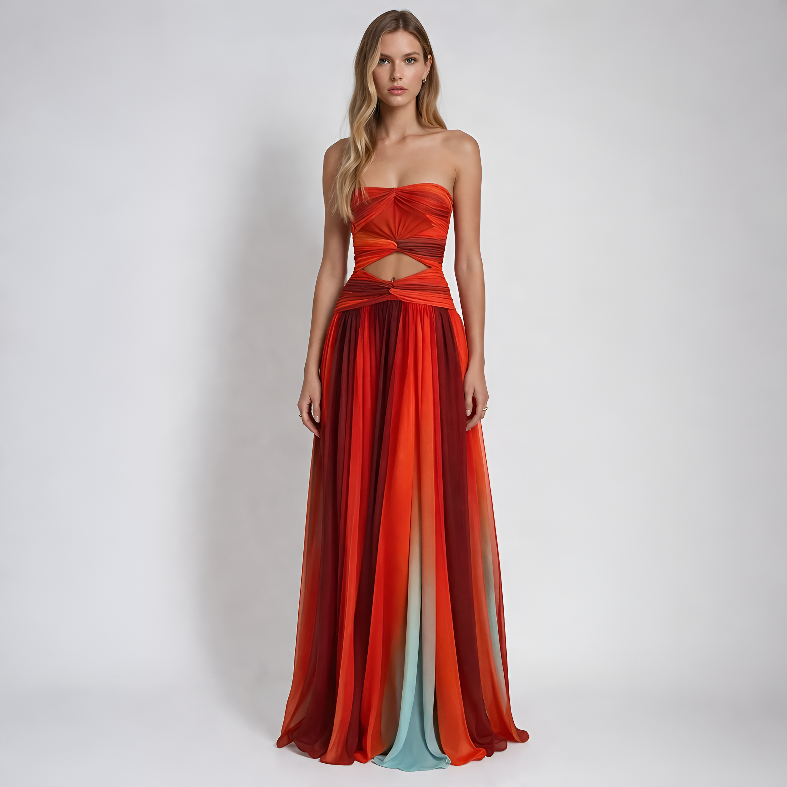 Evelyn - Robe chic à dégradé pour femme