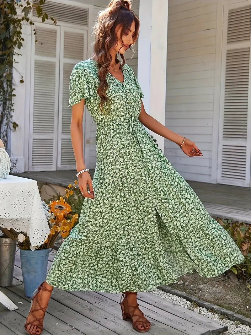 Selina™ | Robe Maxi Élégante
