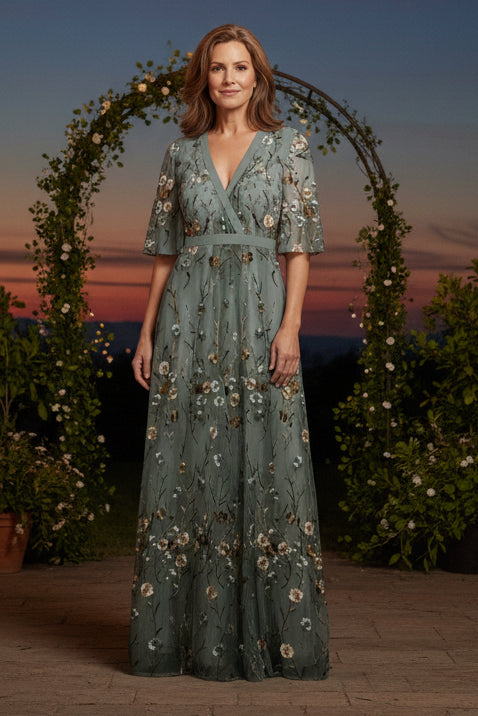 Robe Maxi Fleurie