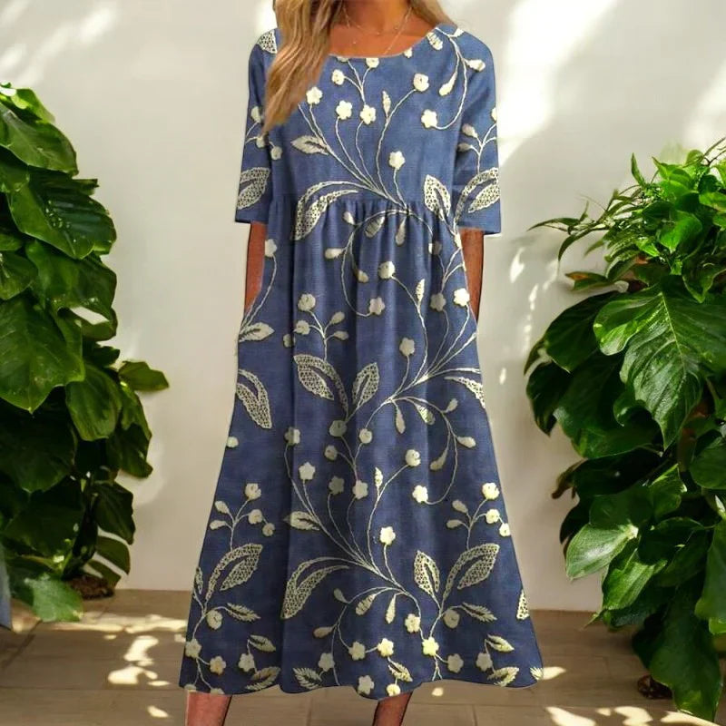 Kharen - Robe Midi Florale