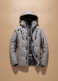 Niklas | Veste d'hiver pour hommes, chaude, rembourrée, avec capuche, coupe-vent