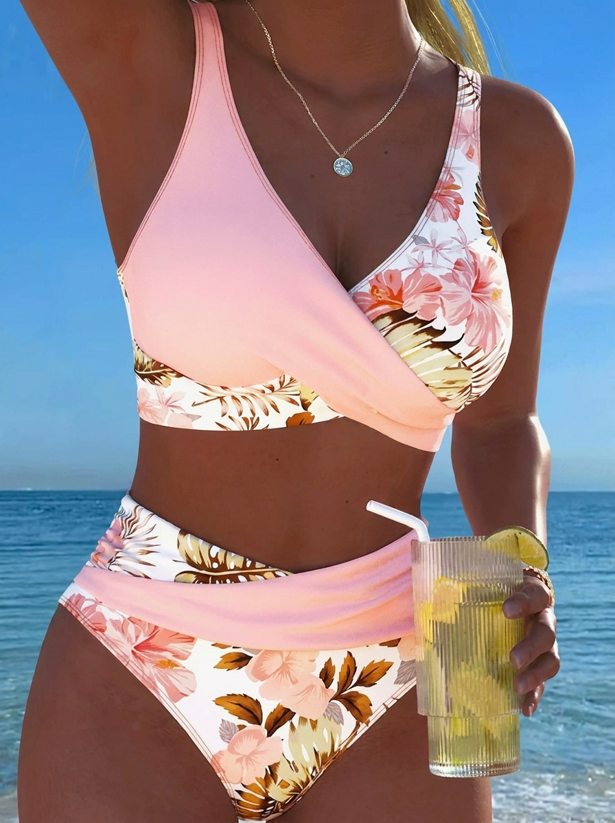 Chiara | Maillot de bain une pièce à fleurs pour femmes