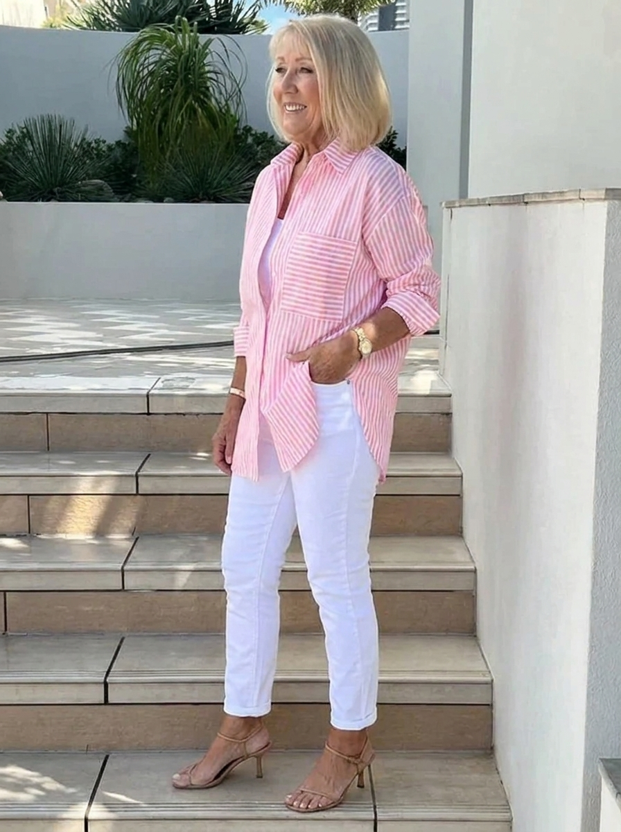 Teri™ - Chemise Rayée