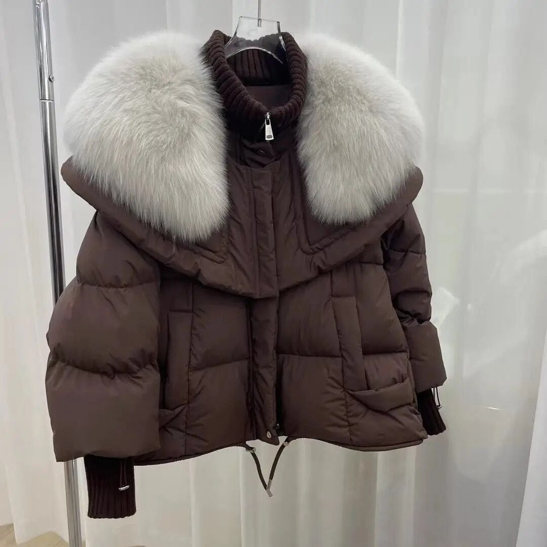 Nadine - Manteau d'Hiver Élégant Matelassé