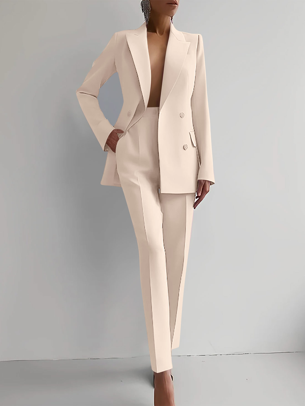 Ensemble de Costume Femme | Pantalons Décontractés