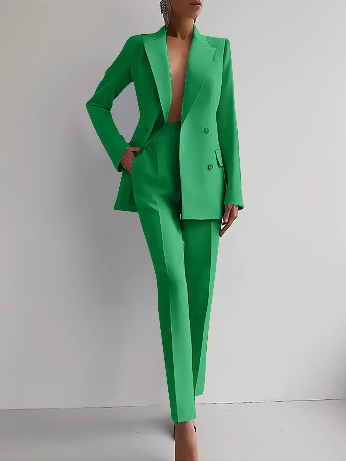 Ensemble de Costume Femme | Pantalons Décontractés