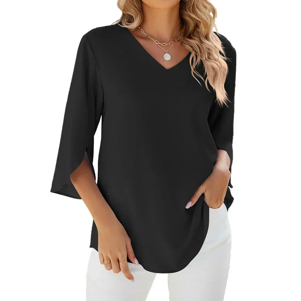 Belinda™ | Blouse à décolleté en V