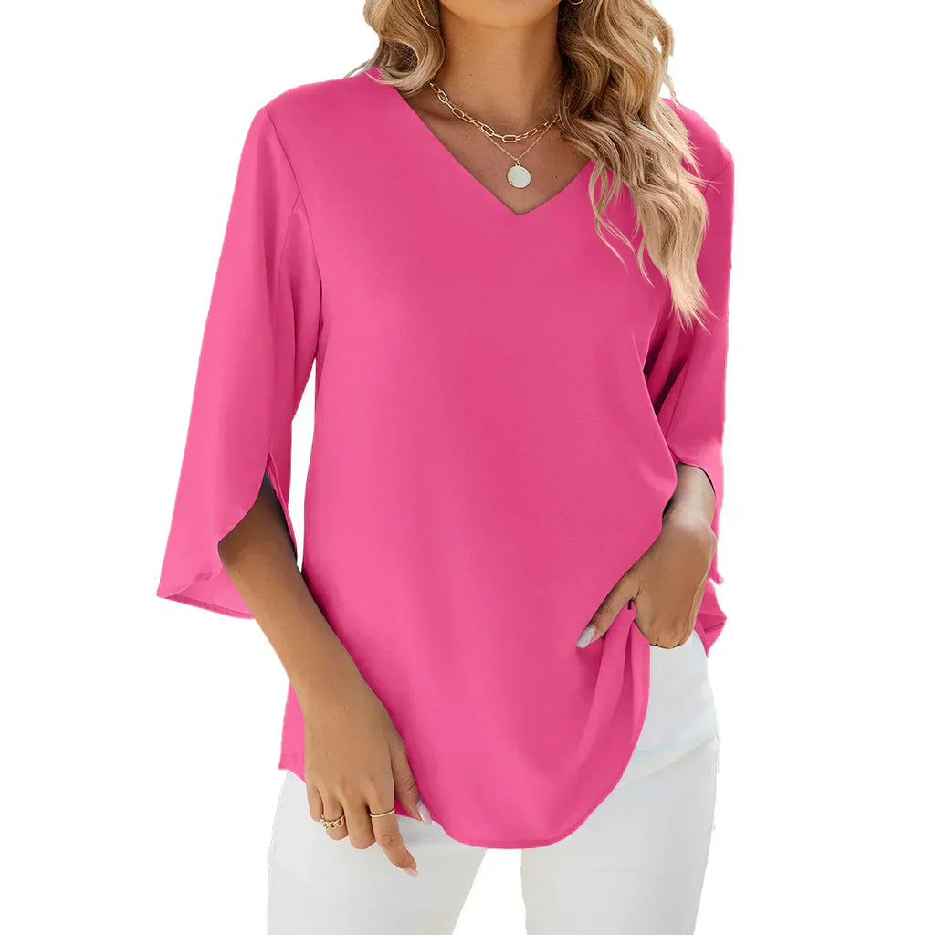 Belinda™ | Blouse à décolleté en V
