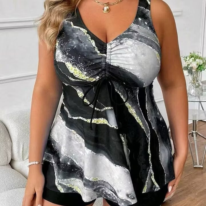 Losmeda | Tankini flatteur avec short de bain