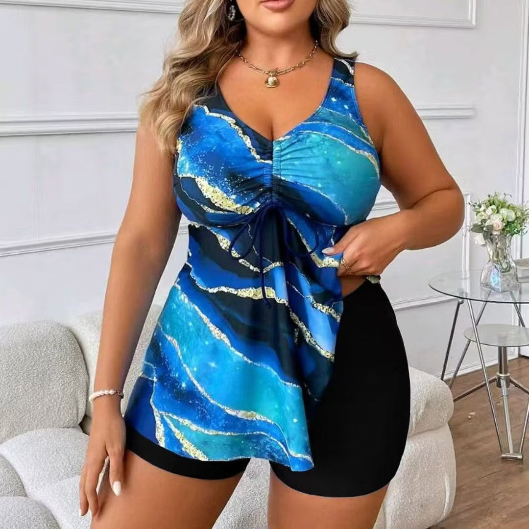 Losmeda | Tankini flatteur avec short de bain