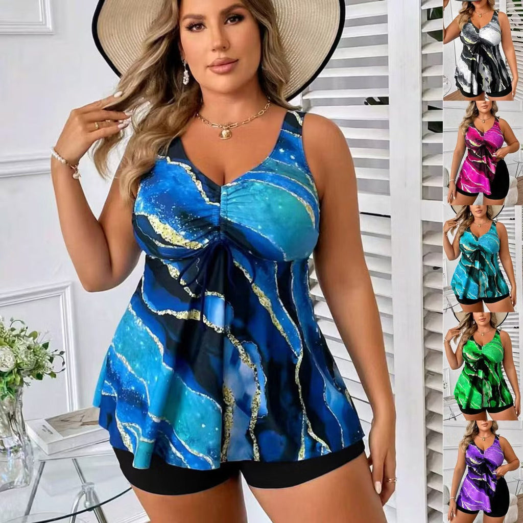 Losmeda | Tankini flatteur avec short de bain