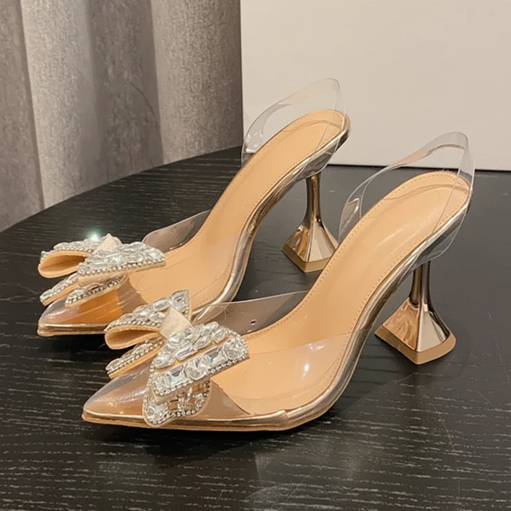 Sandales À Talon Avec Bride À Enfiler Pour Femmes | Idéal Pour Saisons Chaudes