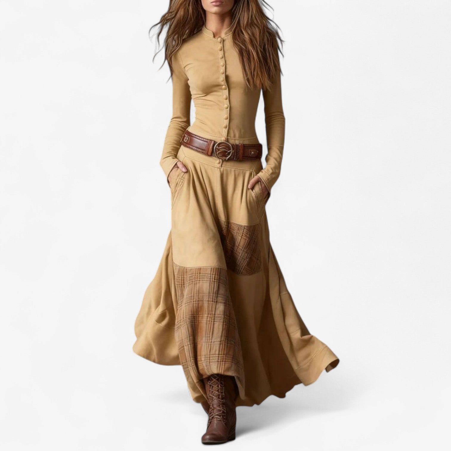 Robe en daim Garnier™