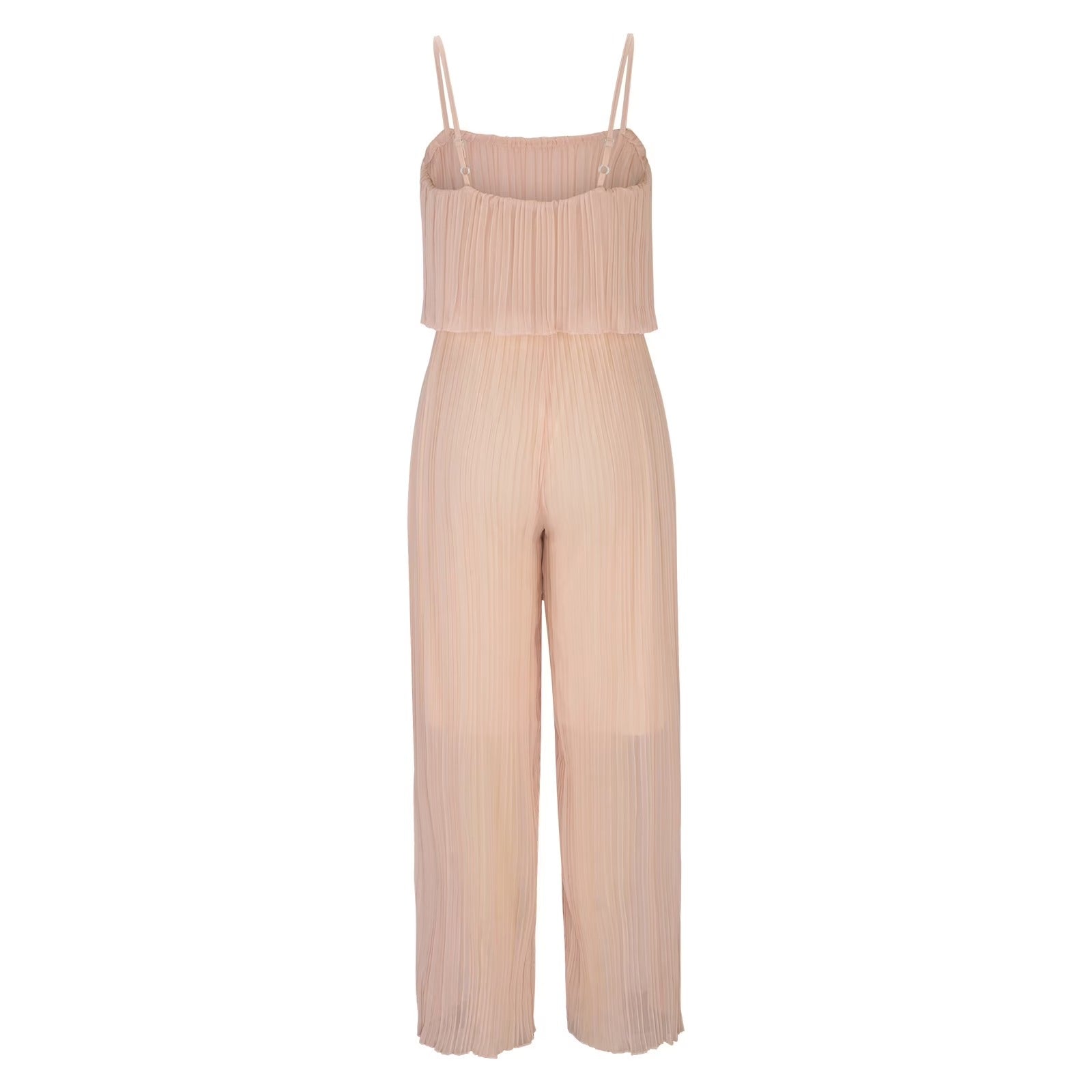 Combinaison Une Pièce Avec Design Plissé Et Coupe Sans Manches Pour Femmes | Idéal Pour Toutes Occasions