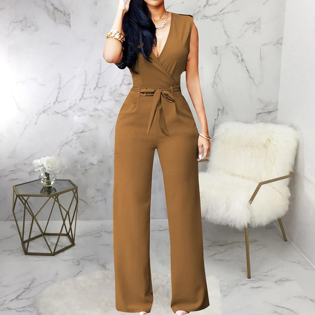 Combinaison À Coupe Droite Avec Pantalon Long Pour Femmes | Idéale Pour Usage Quotidien Et Bureau