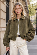 Veste Bomber avec Col