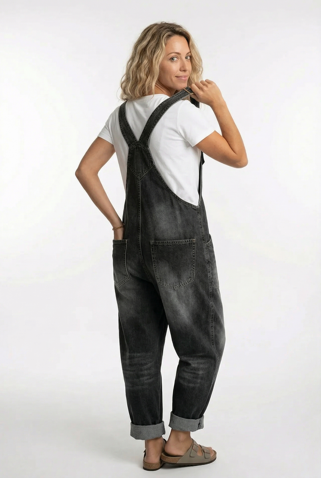 Noelia™ - Salopette en jean ajustable et polyvalente