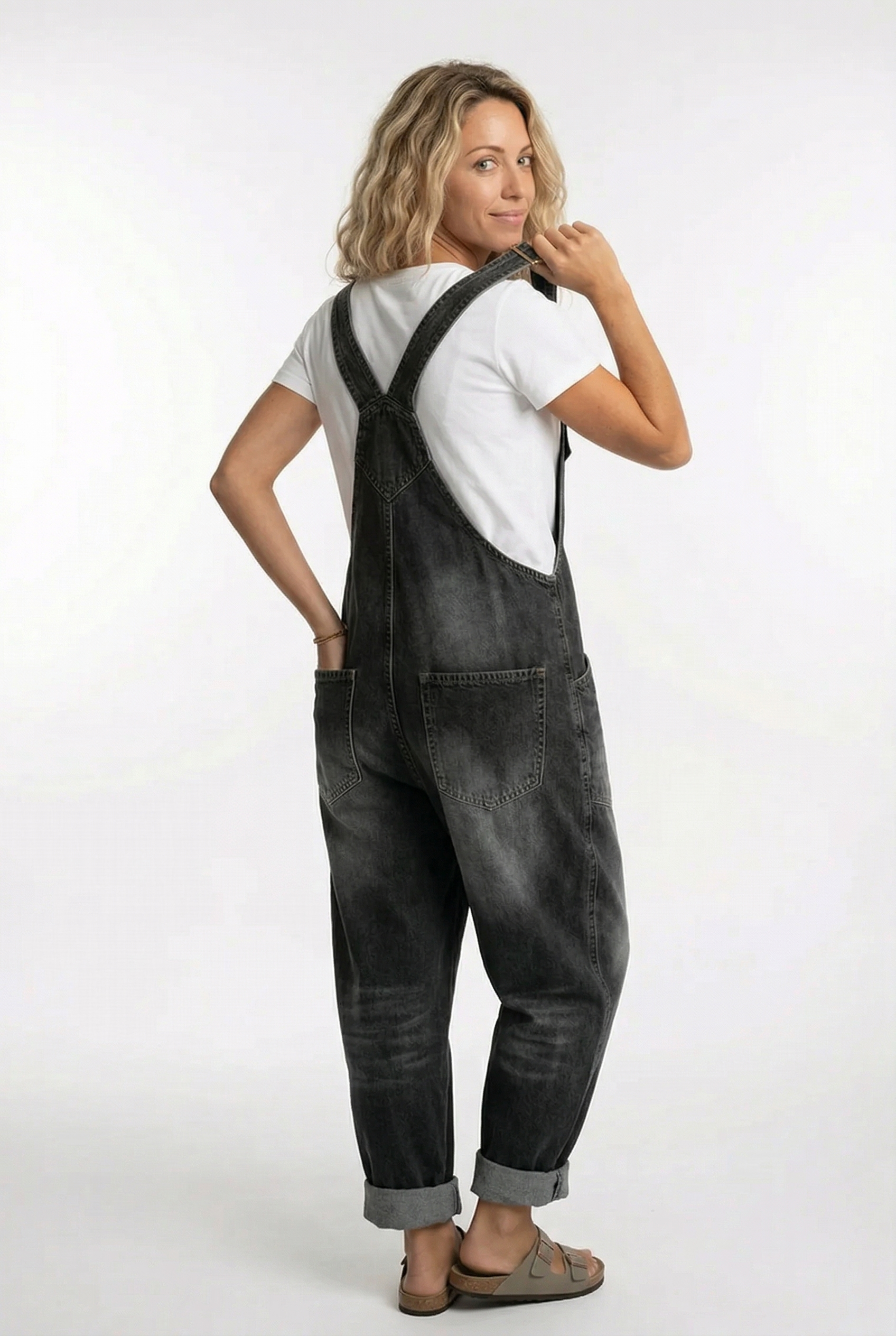Noelia™ - Salopette en jean ajustable et polyvalente