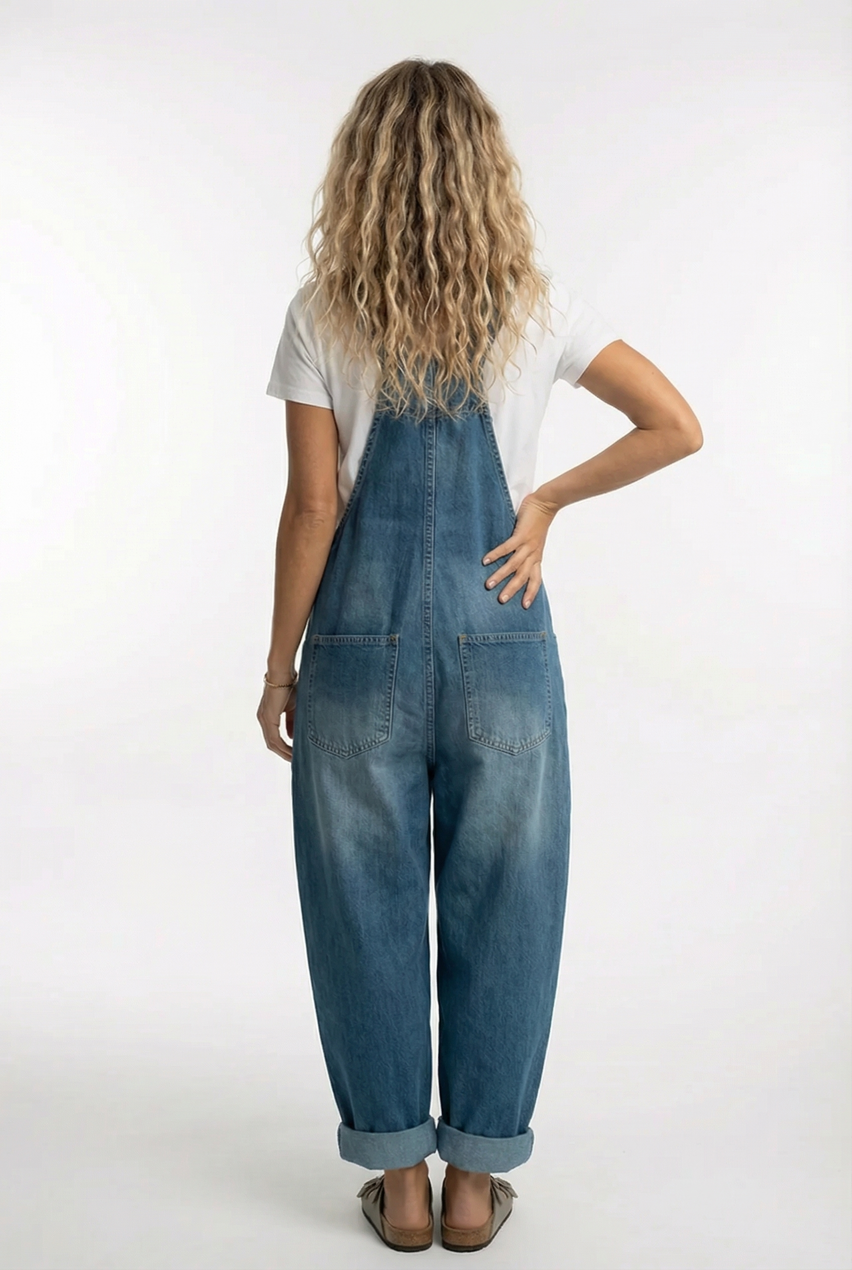 Noelia™ - Salopette en jean ajustable et polyvalente