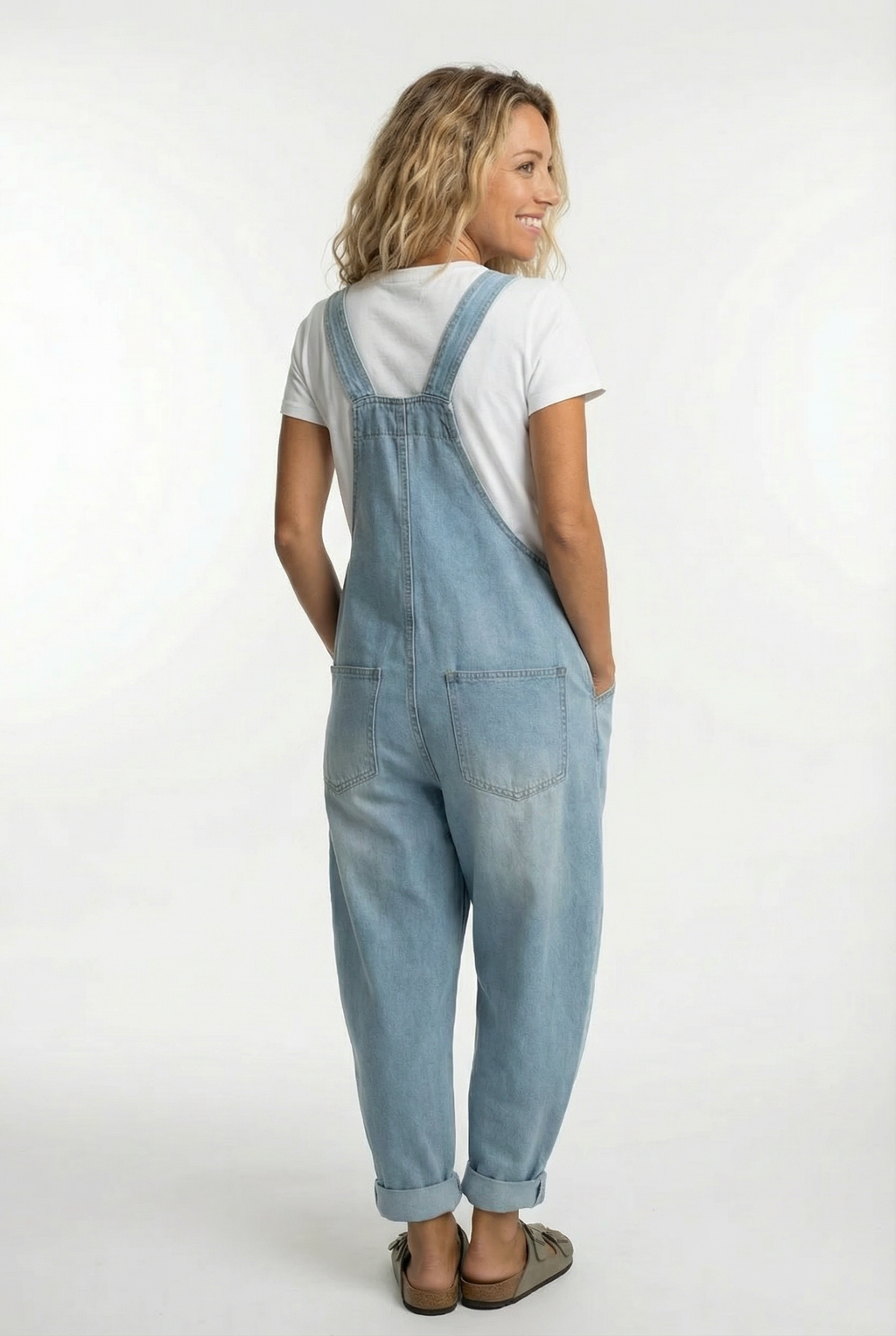 Noelia™ - Salopette en jean ajustable et polyvalente