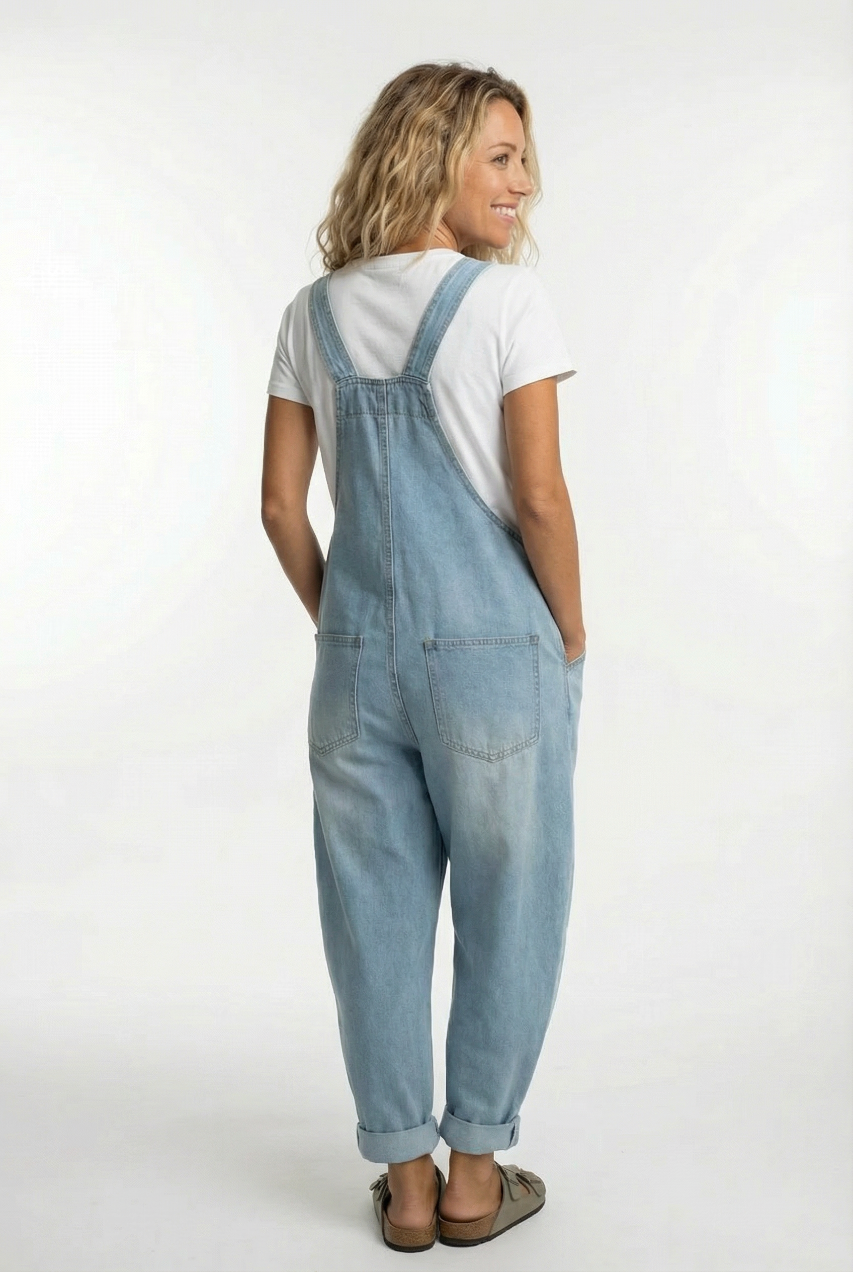 Noelia™ - Salopette en jean ajustable et polyvalente