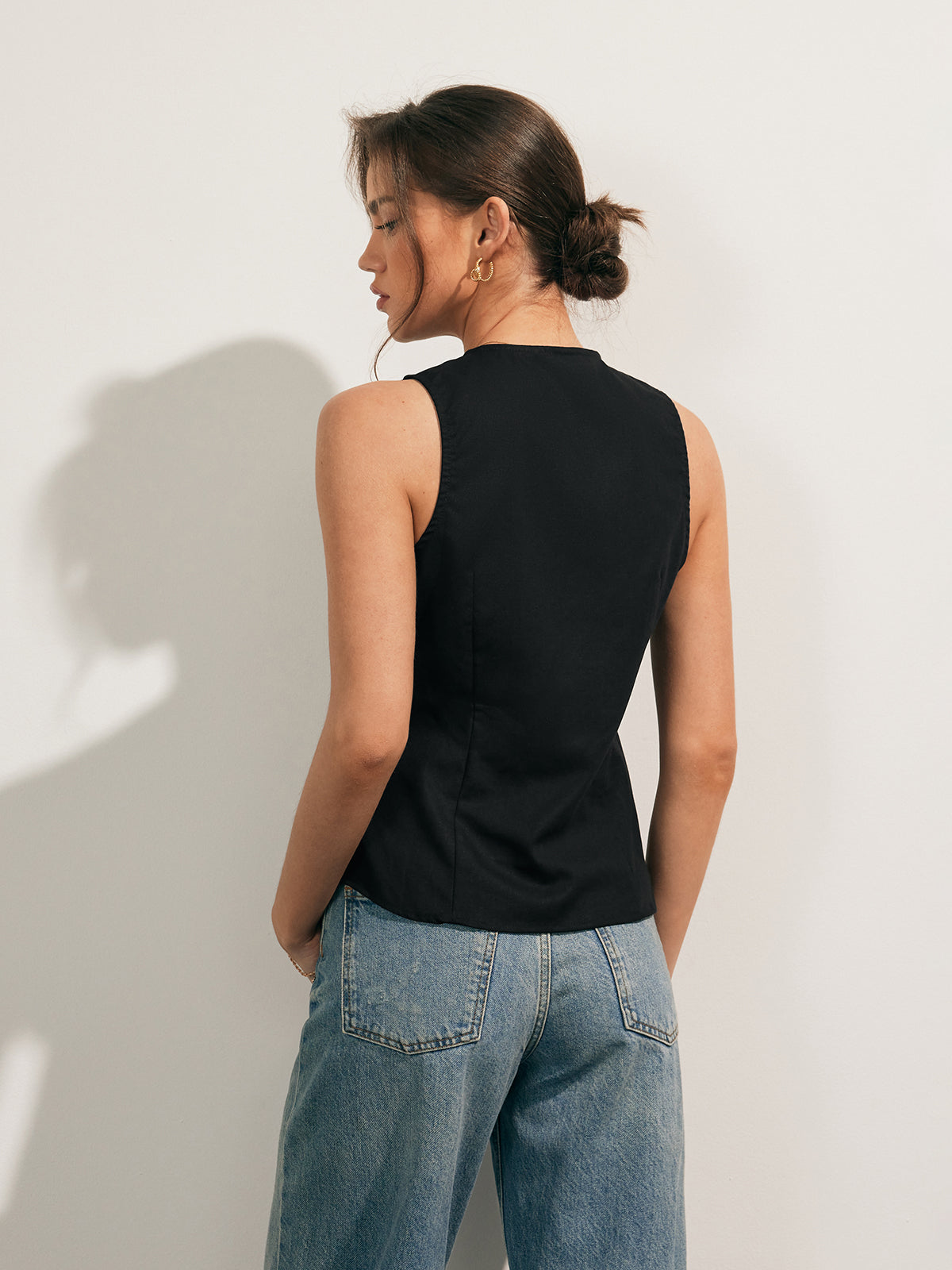 Débardeur Ample Avec Col Rond Pour Femme | Idéal Pour Le Quotidien