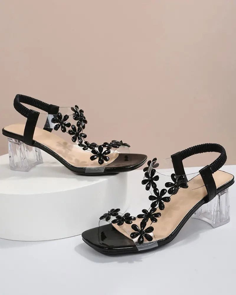 Sandales Ouvertes À Brides Croisées Avec Design Polyvalent Pour Femmes | Idéal Pour L’été