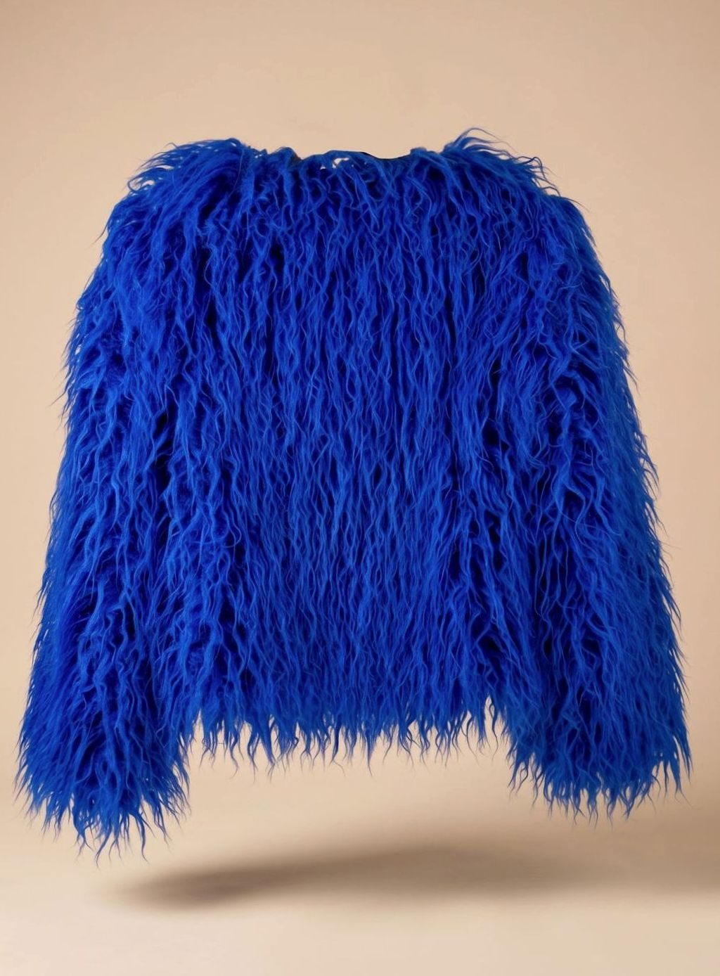 Mia | Manteau en fausse fourrure pour femmes Veste courte douillette Manteau d'hiver