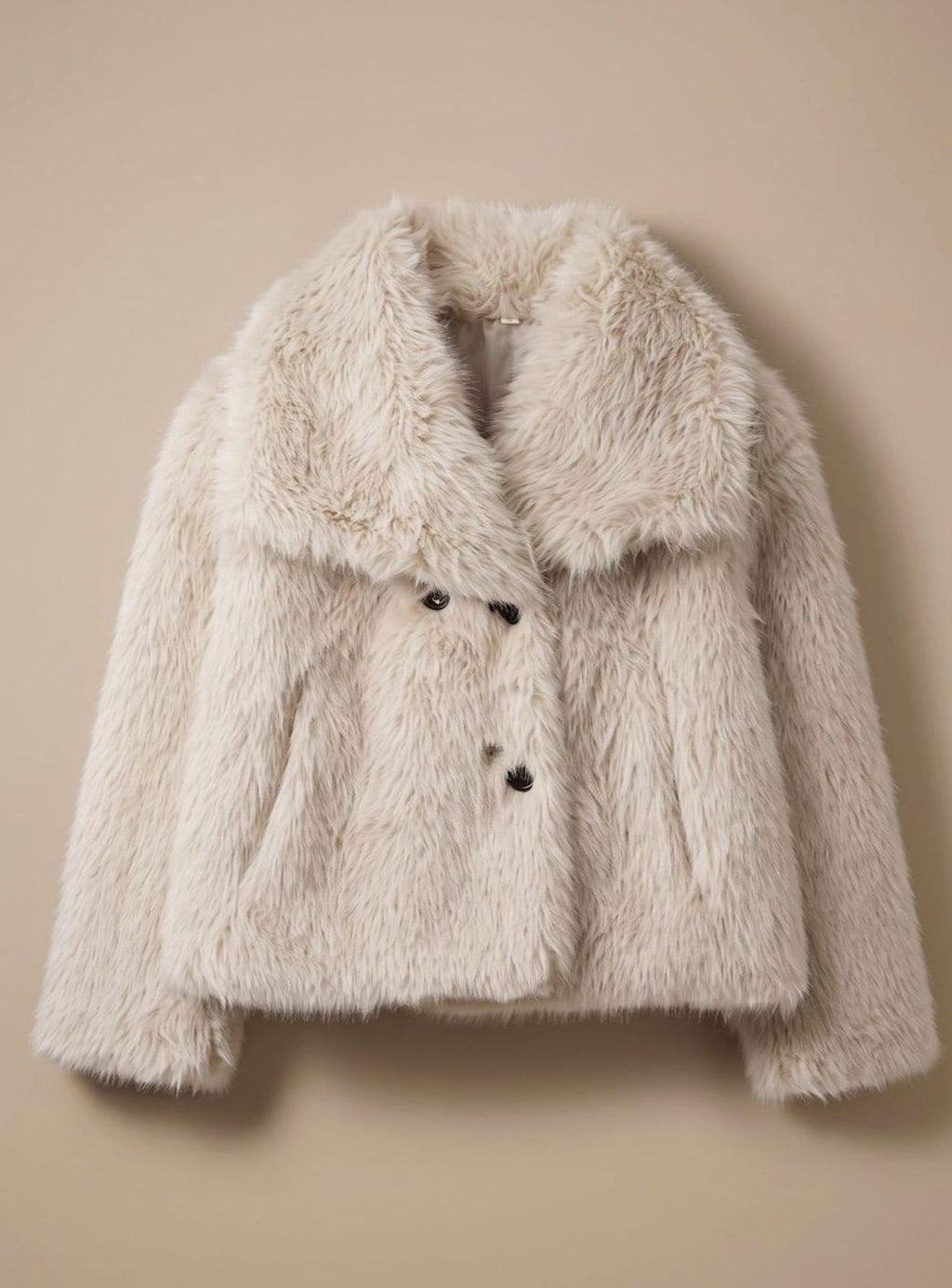 Marie | Manteau en fausse fourrure pour femmes, manteau court douillet mode automne