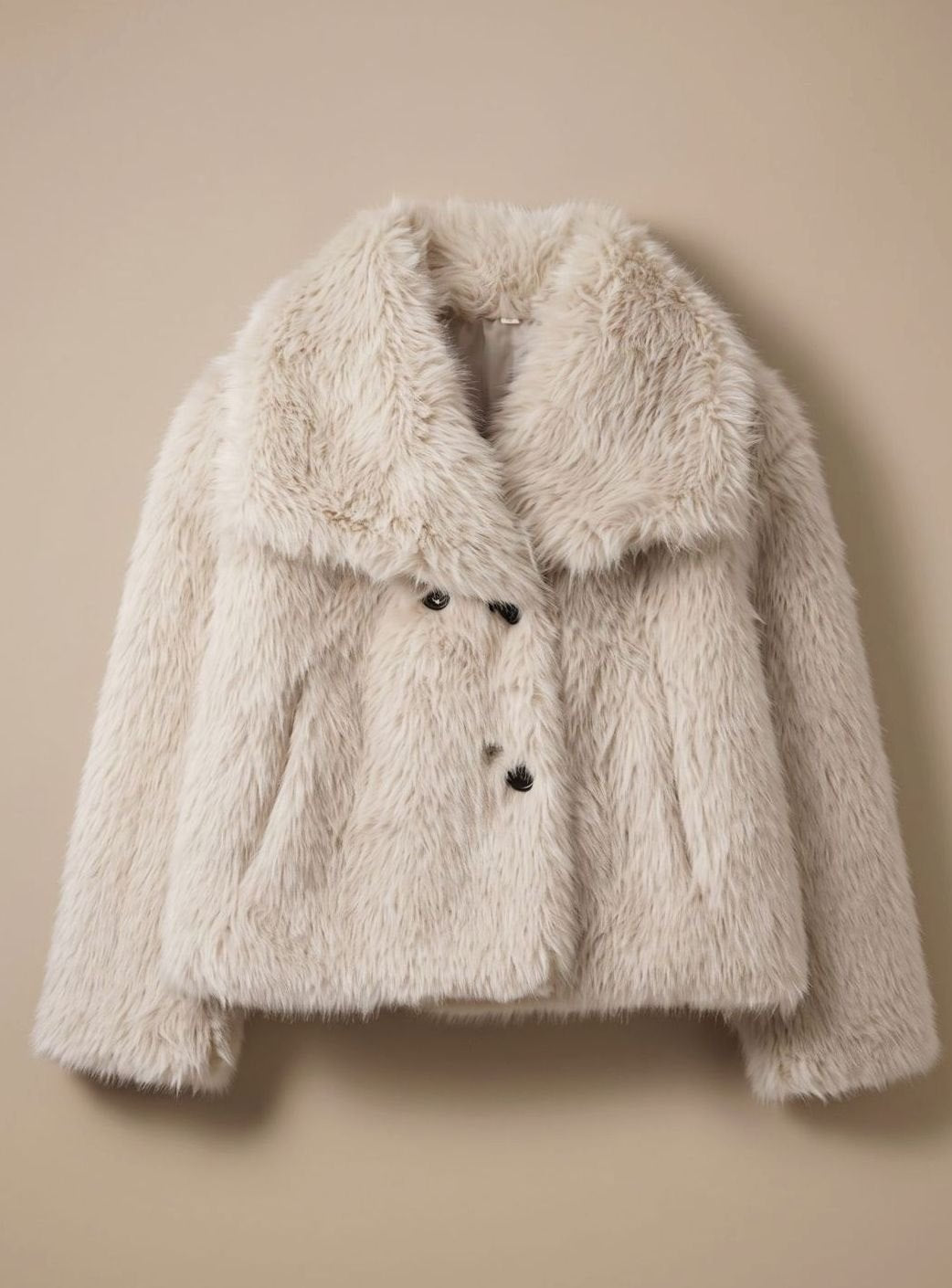 Marie | Manteau en fausse fourrure pour femmes, manteau court douillet mode automne