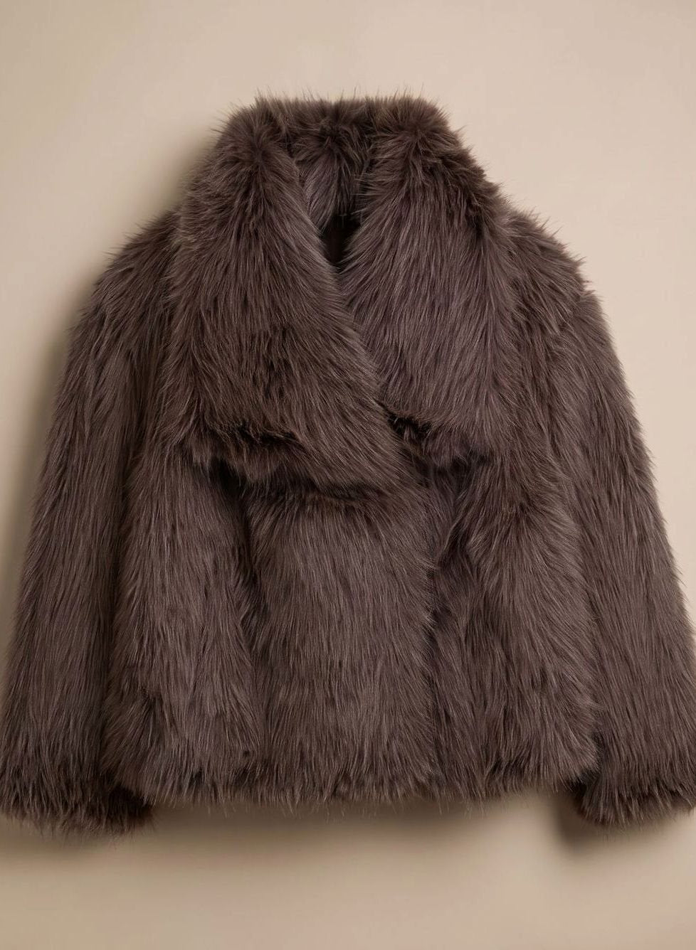 Marie | Manteau en fausse fourrure pour femmes, manteau court douillet mode automne