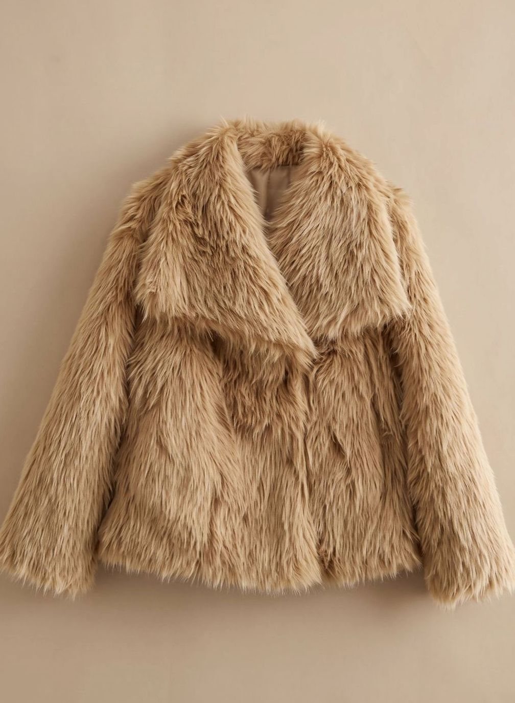 Marie | Manteau en fausse fourrure pour femmes, manteau court douillet mode automne