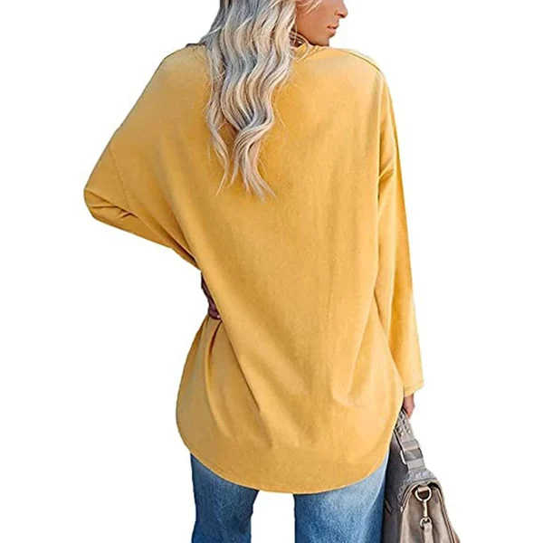 Natascha | Pull en tricot décontracté avec décolleté en V