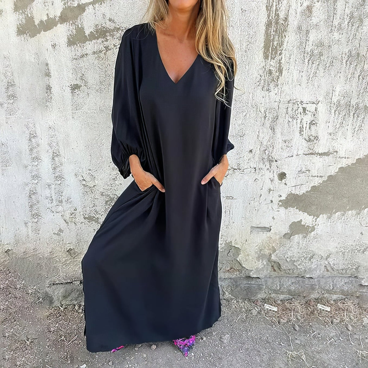 Robe Boho Femme | Fente Latérale