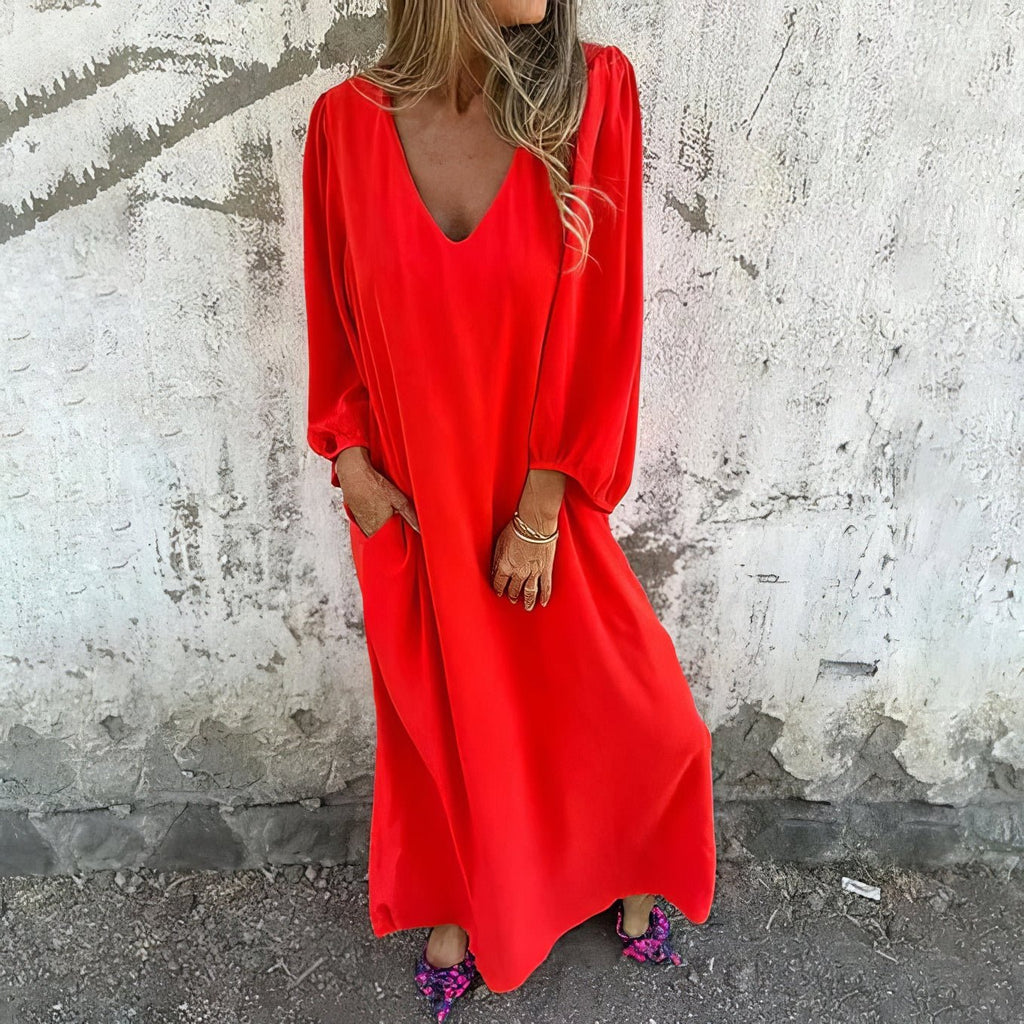 Robe Boho Femme | Fente Latérale