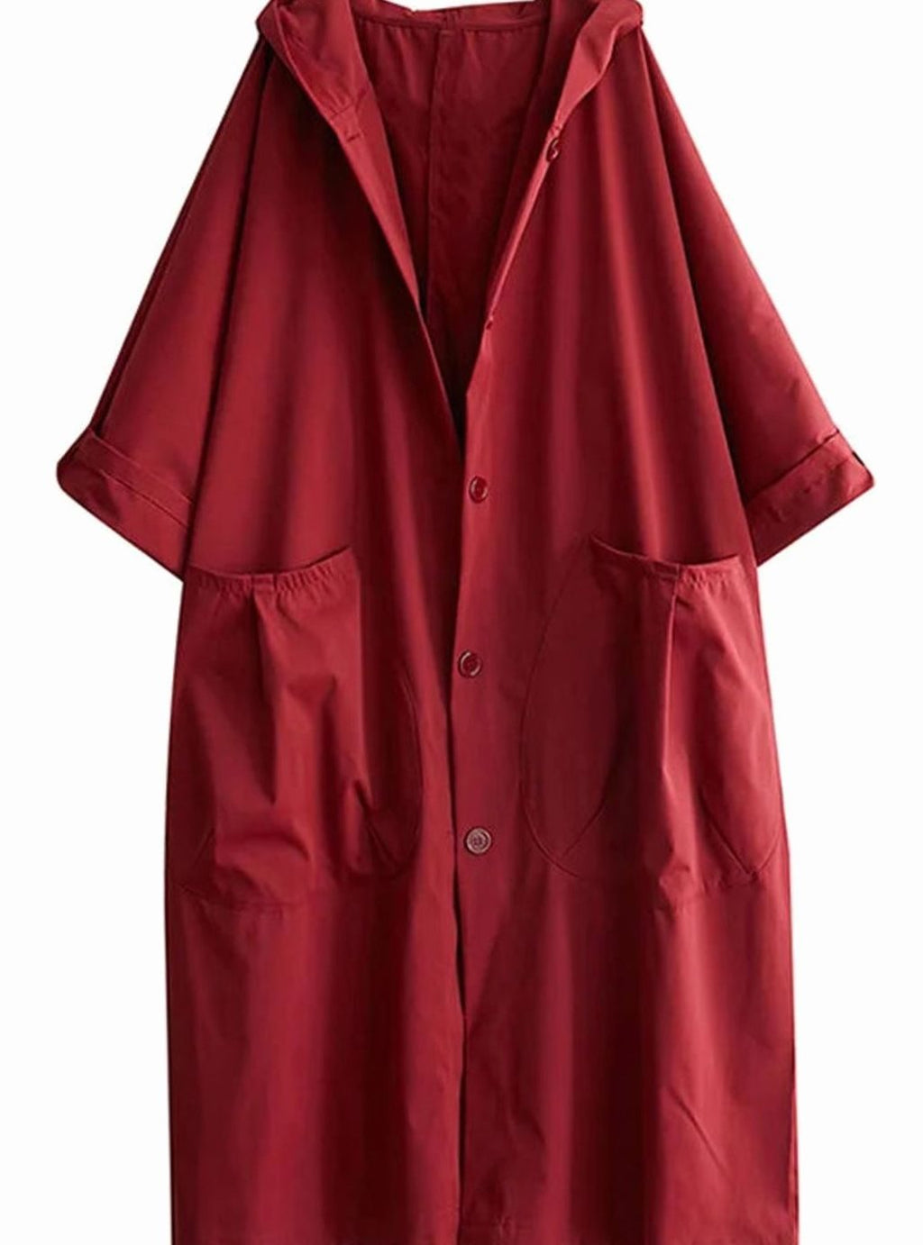 Clara | Manteau long à capuche pour femmes déperlant Trenchcoat oversize
