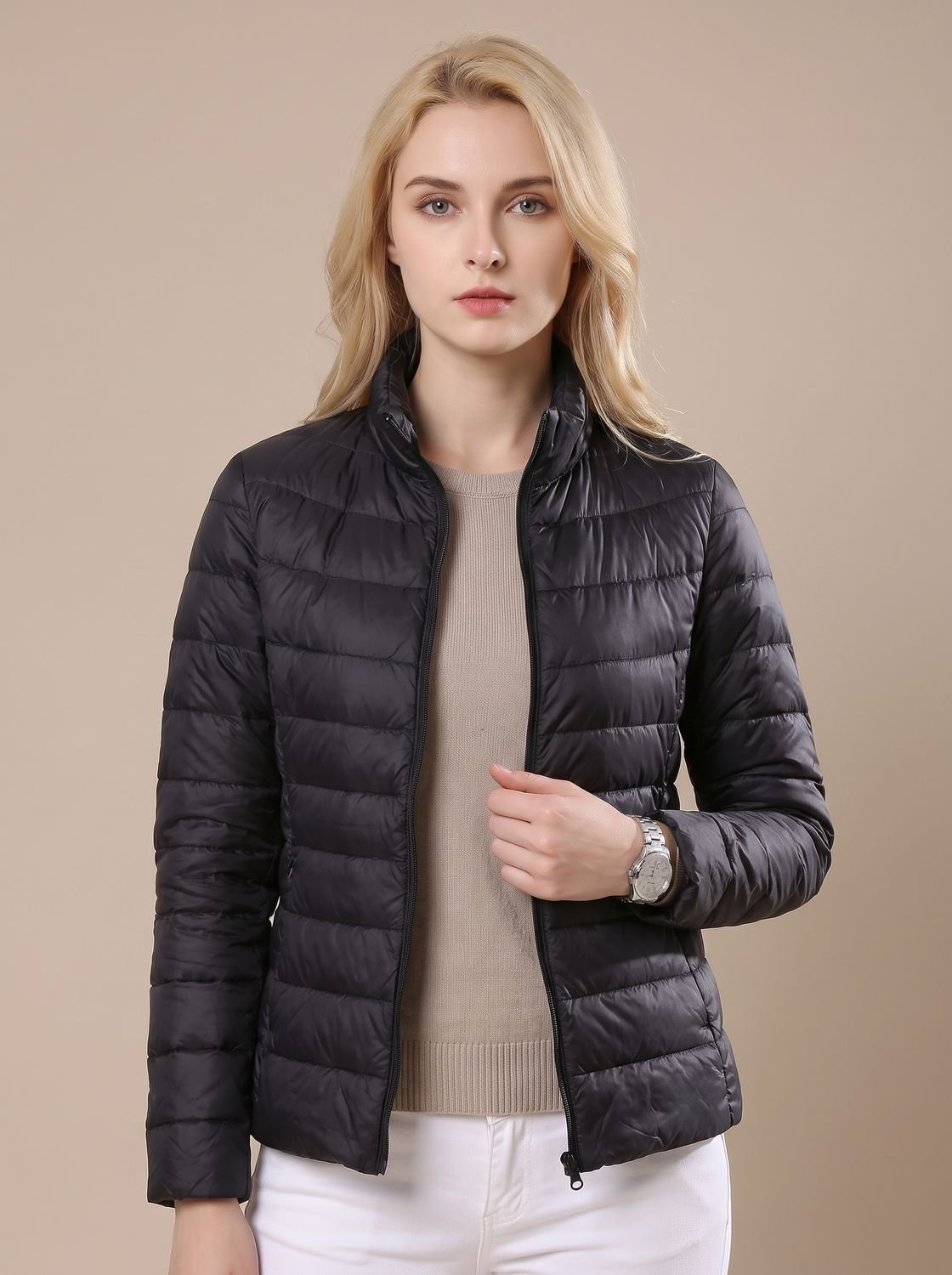 Frieda | Veste légère en duvet pour femmes, imperméable et matelassée