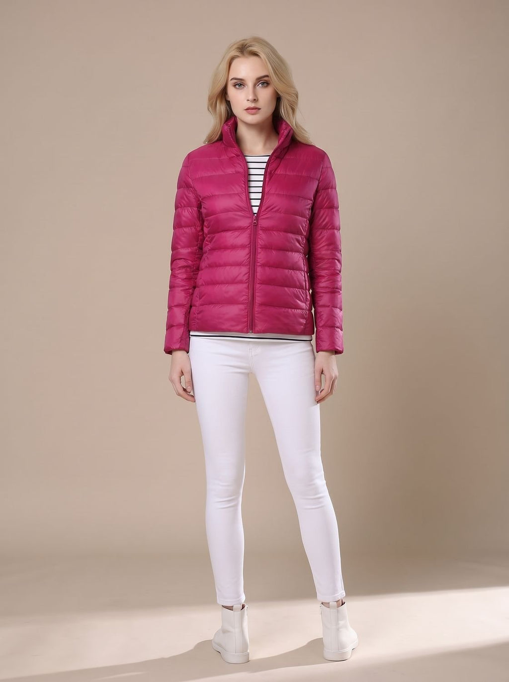 Frieda | Veste légère en duvet pour femmes, imperméable et matelassée