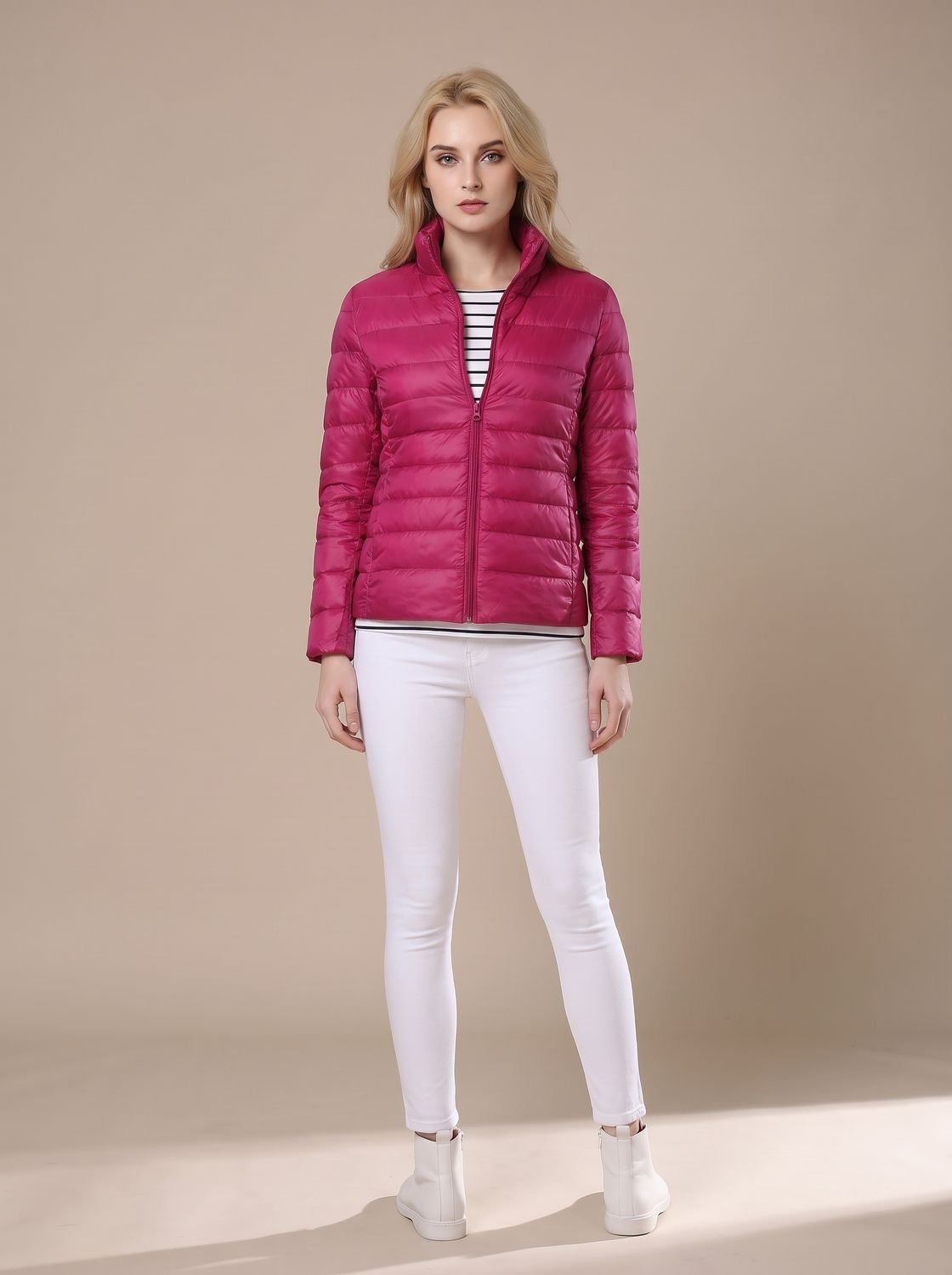 Frieda | Veste légère en duvet pour femmes, imperméable et matelassée