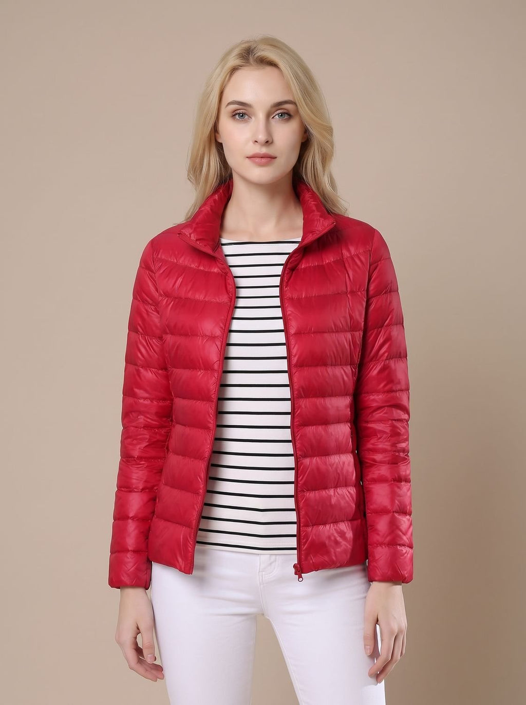 Frieda | Veste légère en duvet pour femmes, imperméable et matelassée
