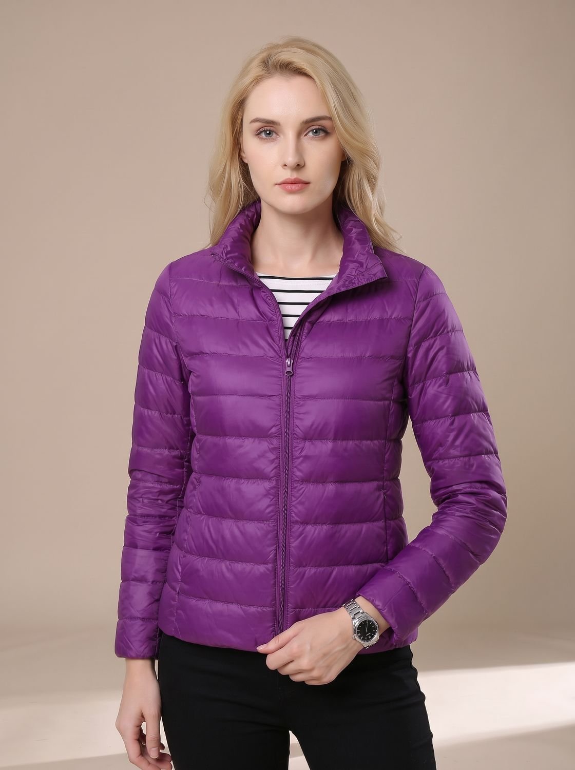 Frieda | Veste légère en duvet pour femmes, imperméable et matelassée