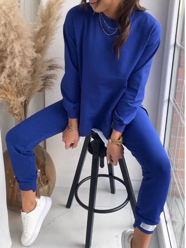 Superbe ensemble de sweat avec un pull oversized tendance et un pantalon confortable