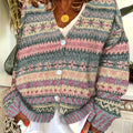 Lotte - Gilet Vintage Tricoté Élégant