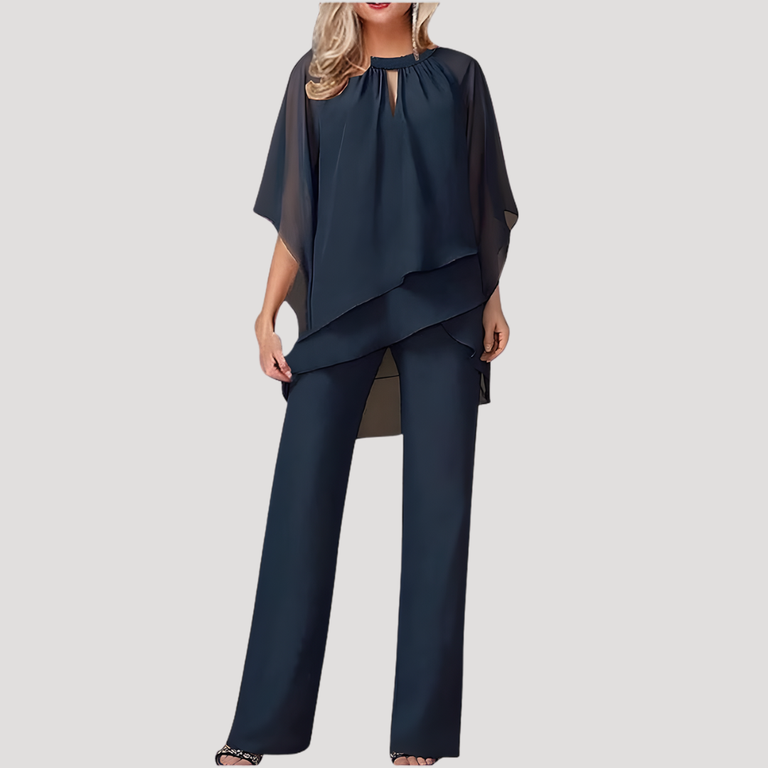Lysander | Ensemble de Pantalon Large à Deux Pièces pour Femmes