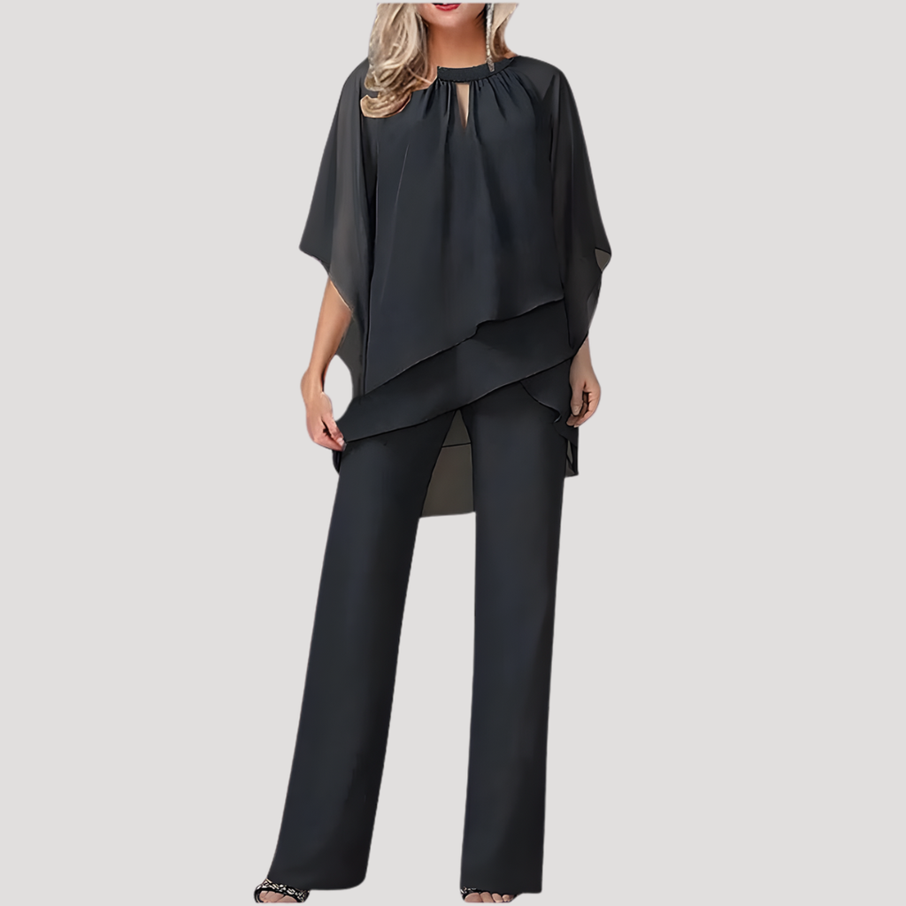 Lysander | Ensemble de Pantalon Large à Deux Pièces pour Femmes