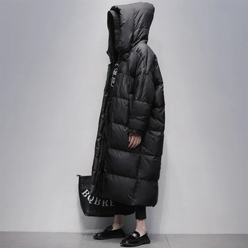 Sylvia - Manteau d'hiver élégant oversize matelassé